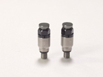 Works Connection Fork Bleeder Valves-Showa/KYB (Gray)