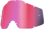 100% Replacement Lens for RACECRAFT/ACCURI/STRATA Goggles (Pink Mirror/Smoke)
