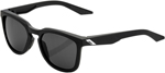 100% HUDSON Sunglasses (Soft Tact Black w/Smoke Lens)