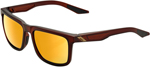 100% BLAKE Sunglasses (Soft Tact Rootbeer w/Flash Gold Lens)