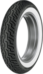 Dunlop D402 Bias Whitewall Front Tire MT90B16 (V-Twin/Cruiser)