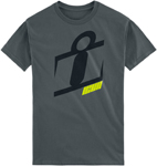 Icon Motosports NEO SLANT T-Shirt (Grey)