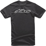 Alpinestars Kid's BLAZE Tee Short Sleeve T-Shirt (Black/White)