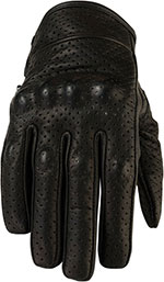 Z1R 270 Perforated Leather Gloves (Black)