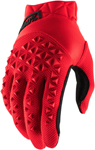 100% AIRMATIC Gloves (Red/Black)