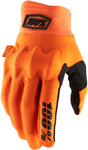 100% COGNITO Gloves (Fluo Orange/Black)