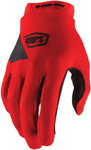 100% RIDECAMP Gloves (Red/Black)