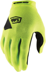 100% RIDECAMP Gloves (Fluo Yellow/Black)
