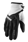 Thor Youth Spectrum Gloves (Black/White)