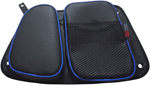 BS Sand Storage Bags for Rear Doors (Left & Right) for Polaris RZR XP (Black/Blue)