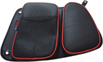BS Sand Storage Bags for Rear Doors (Left & Right) for Polaris RZR XP (Black/Red)