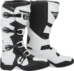 Fly Racing FR5 Boots (White)