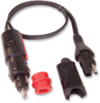 TecMate OptiMate Adapter 12mm DIN or 21mm Auto Cigarette Lighter Socket O2