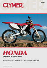 Clymer Repair Manual for Honda CR125R 1998-2002