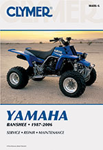 Clymer Repair Manual for Yamaha Banshee YFZ350 YFZ 350 1987-2006