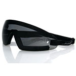 Bobster Wrap Around Goggles (Black Frame, Smoke Lens)