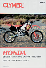 Clymer Repair Manual for Honda CR125R 1992-1997, CR250R 1992-1996