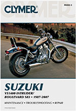 Clymer Repair Manual for Suzuki VS1400 Intruder 1987-2004, Boulevard S83 2005-2007