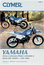 Clymer Repair Manual for Yamaha PW50 Y-Zinger, PW80 Y-Zinger, BW80 Big Wheel