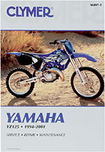 Clymer Repair Manual for Yamaha YZ125 1994-2001