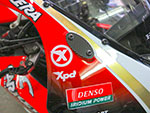 Mirror Block Off Plates/Caps (Real Carbon Fiber) for Honda Sportbikes (One Pair)